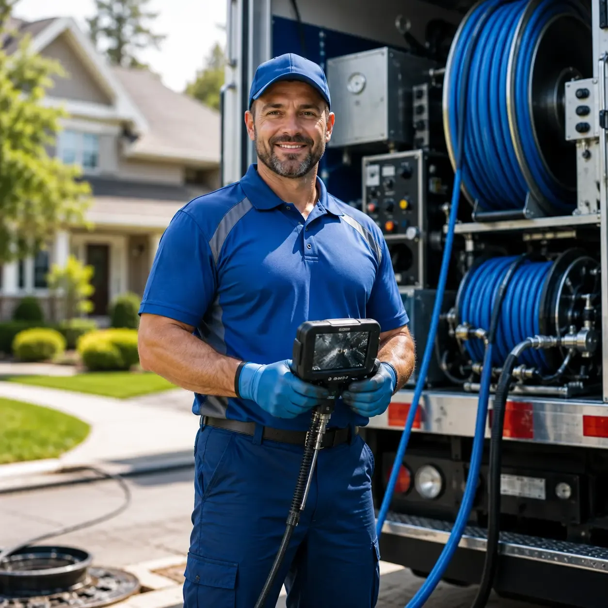 Local outdoor drain cleaning specialists in Papineau, IL
